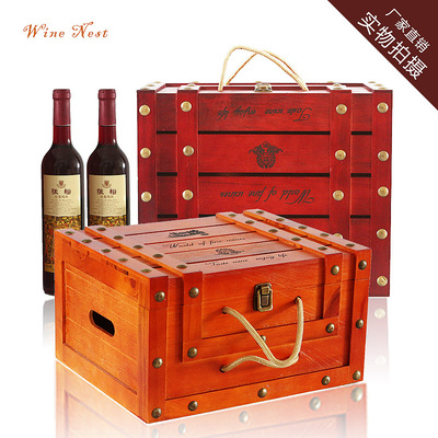 匠心獨(dú)運(yùn)，品味臻藏——淘寶木質(zhì)紅酒盒，讓每一瓶紅酒都成為藝術(shù)品